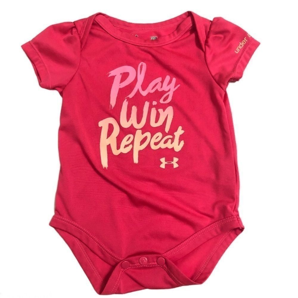 Under Armour baby onesie one piece bodysuit 3-6mo